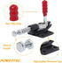 POWERTEC 1PK Toggle Clamp, 500lbs Capacity, 305CM Quick Release Push Pull Clamp for Woodworking