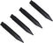 4 PCs Plastic Spikes for Solar Flame Torch Lights, Replacement ABS Ground Stakes