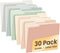 SUNEE File Folders, 30 Pack Manilla Folders 8.5 x 11 - Colored File Folders for Home Office School Supplies, 6 Pastel