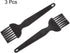 3pcs Anti-Static Cleaning Brush 25x33mm PV Plastic Conductive Bristles for PCB, Laptop, and Electronic Devices