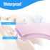 Volokitx 90-Pack (13" 18") Disposable Dental Bibs x Pink Absorbent Surface Bibs with Waterproof Backing for Tattoo