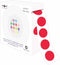 PARLAIM 1000PCS 1/2 Inch Round Permanent Color-Code Dot Stickers - Colorful Coding Label Stickers for Home Office