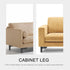 8cm 4pcs Set, POPETPOP Matte Black Metal Sofa Legs and Cabinet Feet, Furniture Support Feet for Bathroom Vanity, Tv