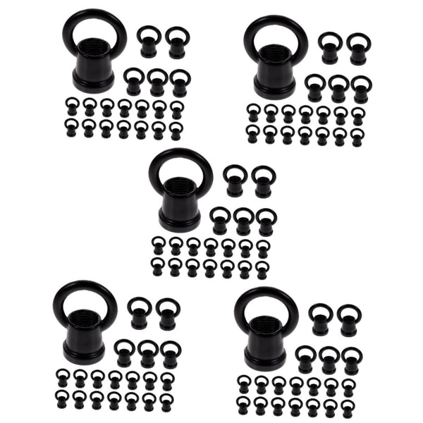 Veemoon 100 Pcs Strong Ring Hanging Light Hook Ceiling Hook for Chandelier Ceiling