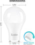 GU24 Dusk to Dawn Outdoor Light Bulbs, Light Sensor A19 LED, Automatic On/Off, 10-Watt (90-Watt Equivalent), 4 Pack