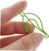 STOBOK 30pcs Colored Paper Clip File Folders, Leaf Shaped Paper Clips for School and Office Supplies