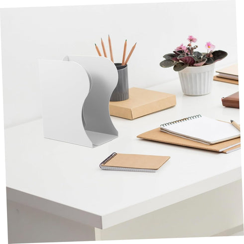 Gadpiparty Retractable Book End Heavy Duty Bookend for Desk Book Holder for Shelf Bookshelf Ends Desktop Bookend