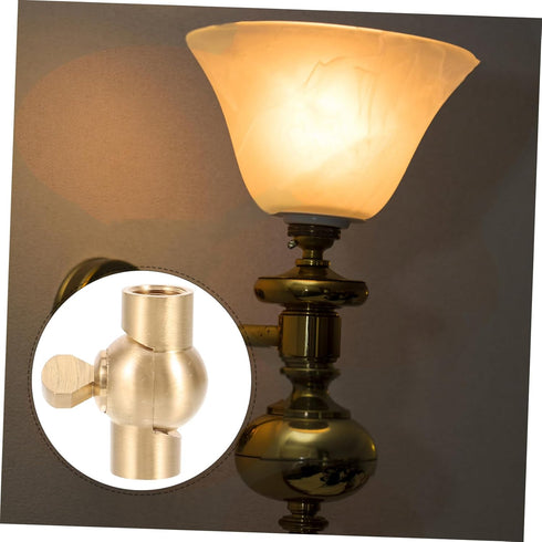 STOBOK Lamp Adapter for Wall Sconces and Pendant Lights Durable Canopy Converter with Flexible Swivel Design for Home