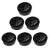FUOYLOO 6pcs Heavy Duty Furniture Casters Embedded Replacement Wheels for Office Desk, Bedside