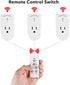 100ft 10A/1200W, 1 1 BN-LINK Wireless Remote Control Outlet Electrical Switch for Lights, Fans, Christmas Lights, Small