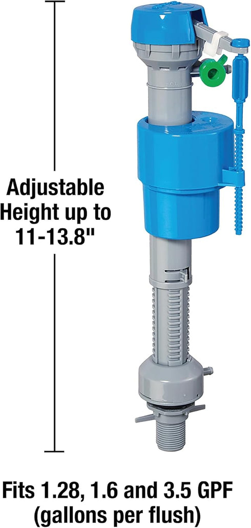 Danco HFX320 HydroFix Toilet Repair Kit for 3-Inch Flush Valve Toilets, Fix Noisy, Running, and Leaky Toilets