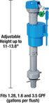 Danco HFX320 HydroFix Toilet Repair Kit for 3-Inch Flush Valve Toilets, Fix Noisy, Running, and Leaky Toilets