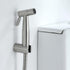 IIUUAYUVI Set HandheldSprayer Quality Stainless Steel Supercharge Cloth Diaper Sprayer BrushedSprayer with Stainless