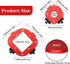 Shcobomo 2PCS R10/R15/R20/R25/R30/R35/R40/R50 Router Corner Radius Template, Aluminum Alloy Router Templates