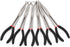 6-Piece 11" Set, 45, 90-Degree 5/16-Inch, 1/2-Inch, 3/4-Inch AIRTOON Hose Gripper Plier & Long Reach Pliers Straight