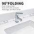 3 Rolls 10.5 Feet Caulk Tape, Self Adhesive Bathroom Caulking Strip, Bathtub Tape, Peel and Stick, 1.5 Inches (White