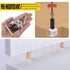 270Pcs 3 in 1 Furniture Connecting Kit with Wood Dowel Pins, Nickel Plated Cam Lock Nuts, Screws, Bolts