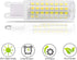 XRZT G9 Bulbs 6000K(7W) 60W 75W T4 750Lm AC120V G9 Bulbs Dimmable, 5 Pack Led White Halogen Equivalent, Base Chandelier