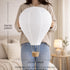 14" 22" Hot Air Balloon Hanging Lampshade, Handmade Faux Linen Decorative Pendant Shade for Nursery, Kids Room