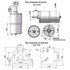 Bringsmart Micro Geared Motor 12V 200rpm with Bracket, Centric Output Shaft, 37mm Diameter Gearbox, Large Torque Motor