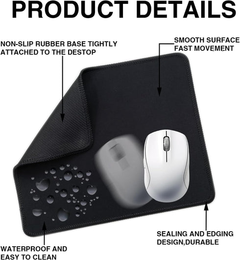 Funny Mouse Pad "Let Me Drop Everything and Work On Your Problem," Comfortable Non-Slip, Pink, Suitable for Laptop Games
