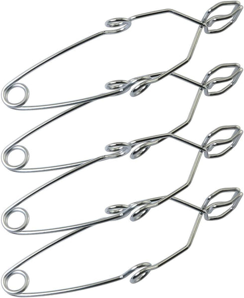 4pcs Steel Wire Test Tube Clamp 145mm for 5-40mm Tube Laboratory Testing Holder Tool