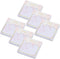 Marble Gold Sticky Note Pads Holder Set, 3x3" Self-Adhesive Cube Memo Paper Scratch Pad Desk Organizer