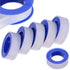 Plumbers Duct Tape, 5 Rolls 1/2 Inch x 520 Inches, Teflon PTFE Pipe Sealant Tape, Waterproof