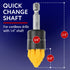 Set Pack 10, 5 5 6 Impresa Drill Brush Attachment - of Tapered & Flat, in Extender - Rotary Grout Cleaning Brushes