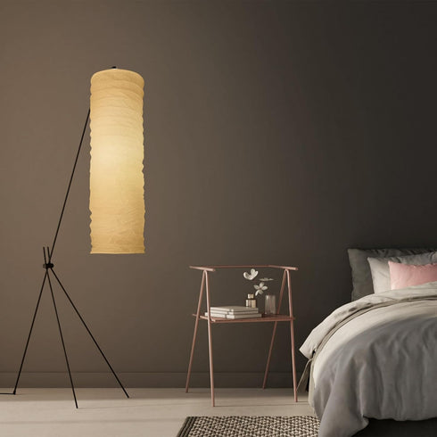 Generic 2Pcs 36Inch Paper Floor Lamp Shade, Long Cylinder Rice Paper Lampshade Lantern Floor Lamp Shade for Home Hotel