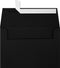 LUXPaper A4 Invitation Envelopes, Peel & Press, Black Linen, 80lb. Text, 50 Qty