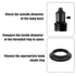 Gosknor 6pcs 1-3/8 Inches E26 Light Socket Shade Rings, Thread Diameter Lamp Shade Retaining Ring Plastic Lamp Shade