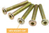 10 Pcs M6 x 40mm Zinc Plated Hex Socket Crib Screws, Crib Hardware Screws for Beds, Headboards, Chairs, Furniture