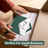 50 4 6 AZAZA PK Thank You Cards with Envelopes,Green Envelopes and Gold Stickers Thank You Notes,Minimalistic Thank You