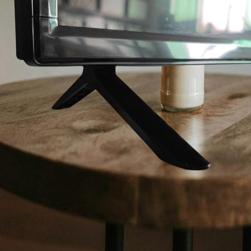 POPETPOP Universal Tv Stand Legs with Screws Replacement Feet Tv Pedestal Base Mount for Smart Tvs and Flat Screen