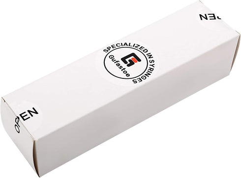 1 Pack Glass Syringes with Caps, 50cc/ml for Laboratory Use