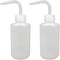 2Pcs 250ml Plastic Safety Wash Bottle, Narrow Mouth Squeeze Bottles for Tattoo Wash, Chemistry, Lab & Gardening