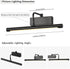 15Inch 5000mAh Dimmer Joosenhouse Wireless Picture Light Battery Operate Library Light Rechargeable Gallery Light