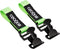 COOLJOB Metal Glove Holder Clips, Heavy Duty Work Clamp Keeper with Adhesive Strap for Turnout Gear, 2 Pcs