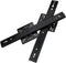 12-inch (300mm) Hidden Side Mount Drawer Slides with Ball Bearing 2pcs Cabinet