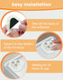 Self Adhesive Caster Wheels - 360° Swivel Universal Wheel, Mini Roller Ball Transfer Bearing (8 PCS)