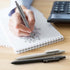 MIUTME 6Pcs Gel Pens, Retractable Quick Dry Ink, Fine Point Premium Smooth Writing, Aesthetic Pens