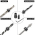 8Pcs Drill Bit Depth Stop Collar Set - Includes 1/8", 5/32", 13/64", 15/64", 5/16", 25/64", 15/32", 5/8"