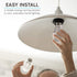 A19 Bulb 75W 1100 3500K Dimmable Bulbs 11W, E26 (4 Pack) LUXRITE LED Equivalent, Lumens, Natural White, Standard LED