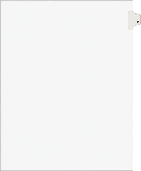 Avery Individual Legal Dividers, Letter Size, Side Tab #8 (11918)