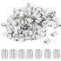 120pcs Aluminum Sleeve for Wire Rope and Cable - 3/32 Diameter