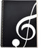 MOREYES Blank Sheet Music Composition Manuscript Staff Notebook with 100 Pages (10.24x7.5 inch/26x19cm)