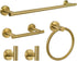 AGKXHDEC 5-Piece Towel Racks for Bathroom, Stainless Steel Bathroom Accessories Set, Bathroom Towel