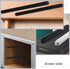2pcs Luxshiny Side Mount Drawer Slides Smooth Silent Furniture Guide Rails for Bedside Cabinets Wardrobes Dresser