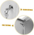 DIYEAH Wall Mounted Milk Box with Lock Durable Milk Storage Organizer for Home Multi Use Wall Mounted Milk Case